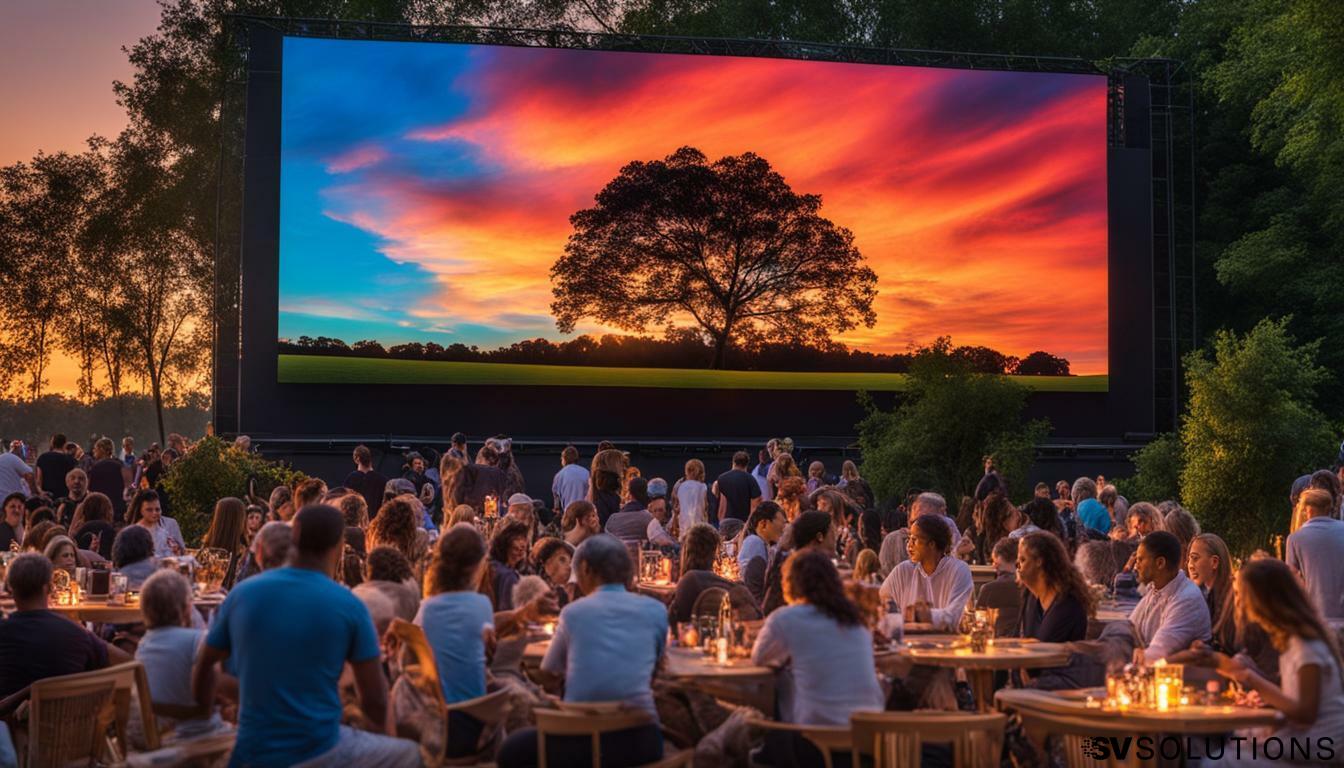 Outdoor LED screen in Carlin: Advantages and Options