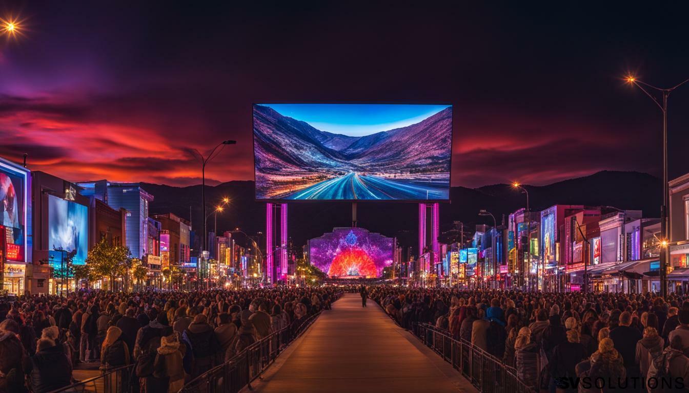 Outdoor LED Screen in Elko