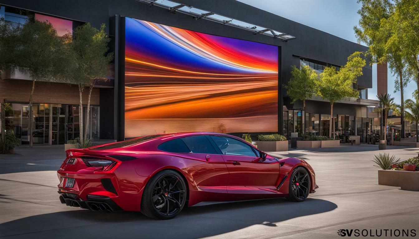 Outdoor LED Screen in Gilbert