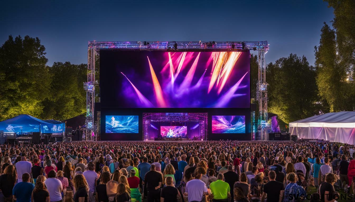 Outdoor LED Screen in Layton