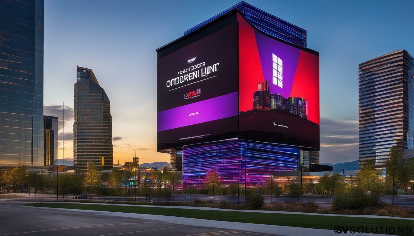 Outdoor LED Screen in South Jordan