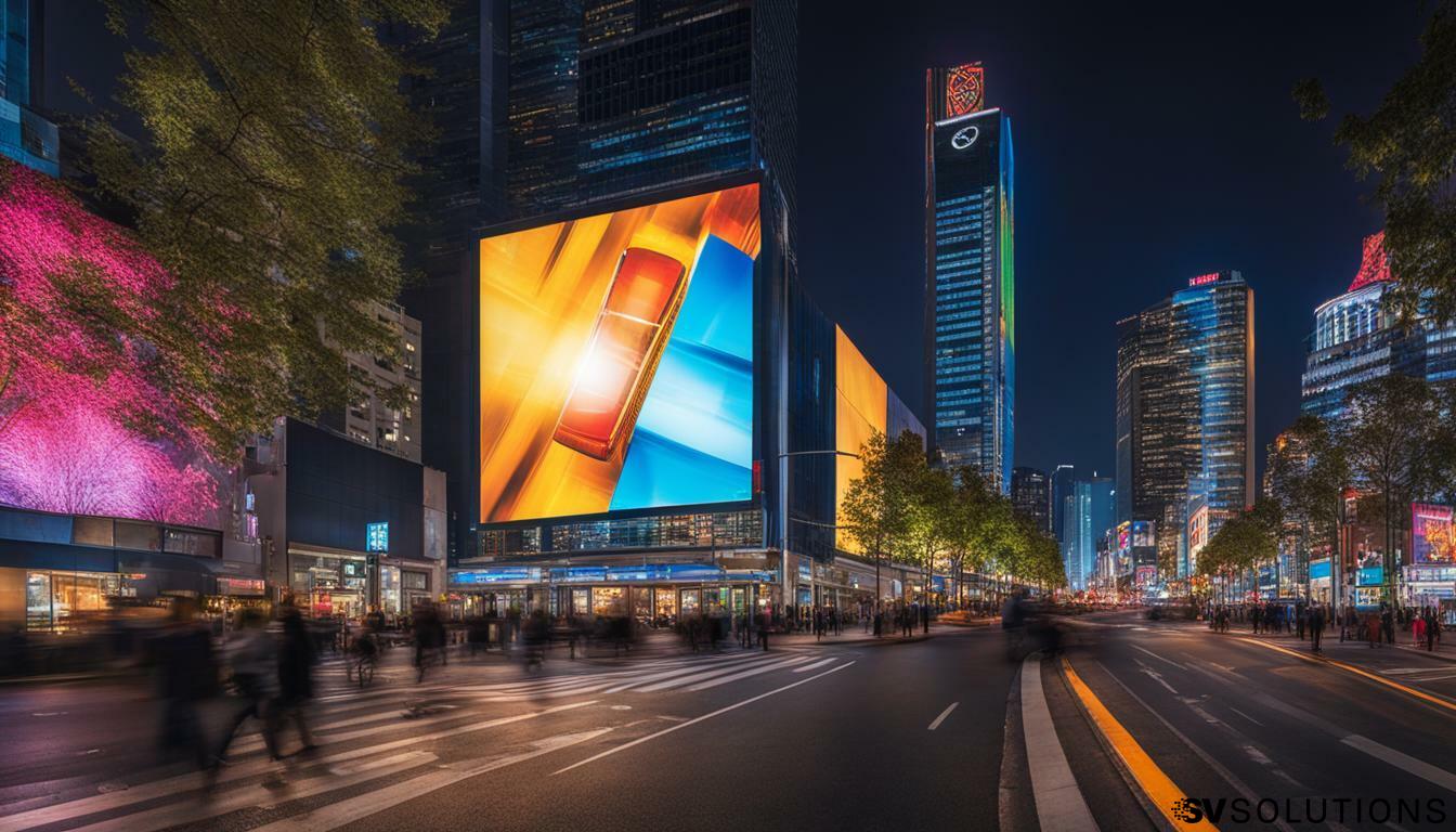 Elevate your brand with our state-of-the-art Outdoor LED screen in Sparks