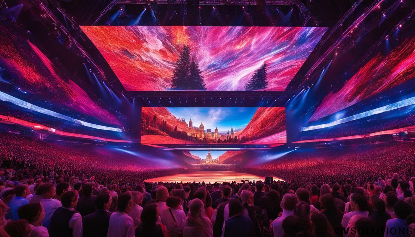 Indoor LED Screen in Moscow