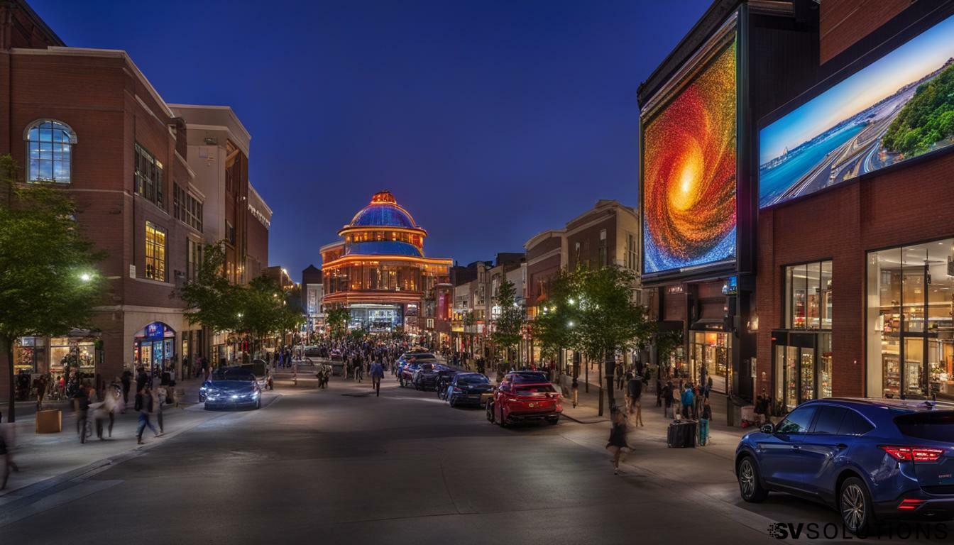 LED display in Auburn