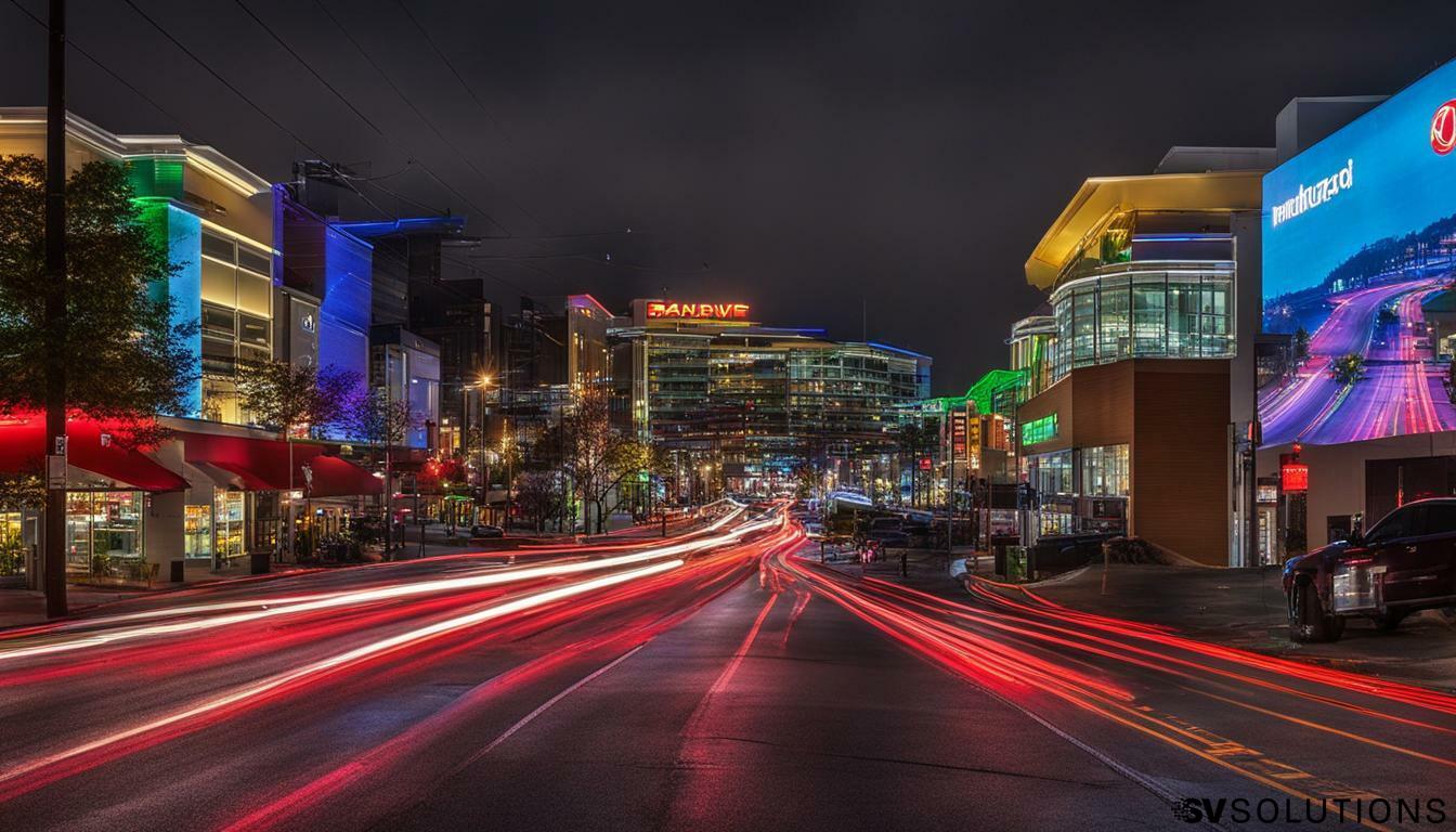 Upgrade Your Business Visibility with Our Vibrant LED Display in Federal Way