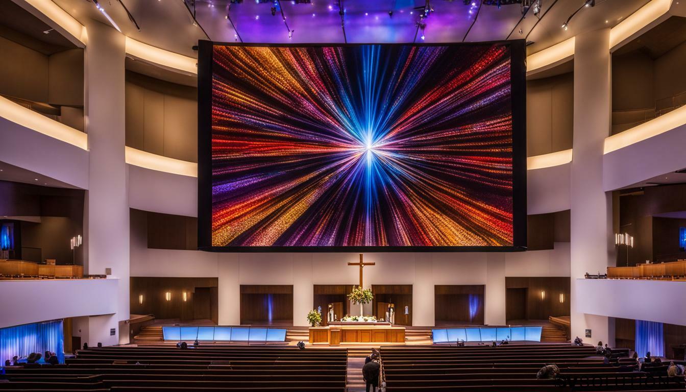 LED Screen for Church in Bellevue