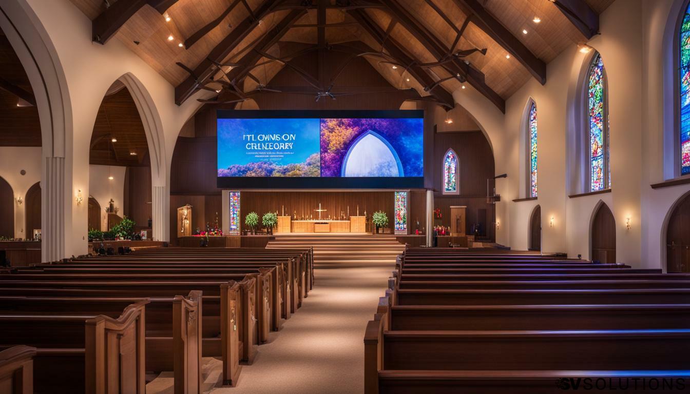 LED Screen Installation for Your Boise Church