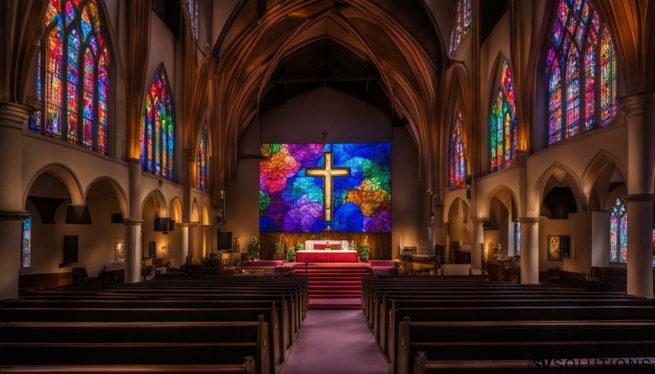 LED screen for church in Federal Way