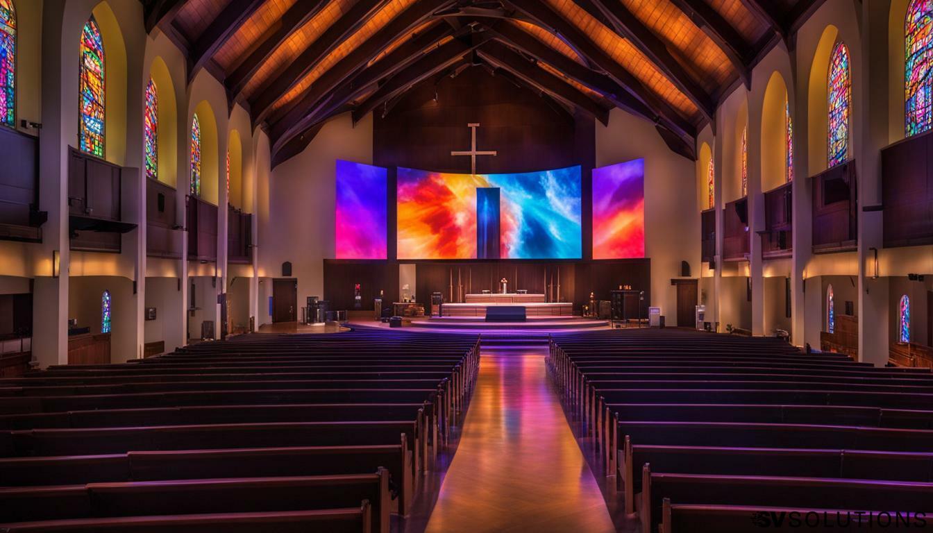 LED Screen for Church in Rexburg