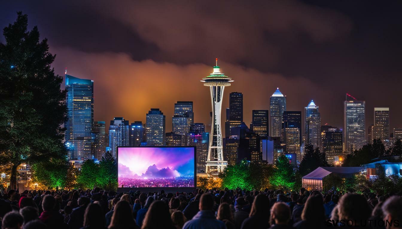 LED Screen in Seattle