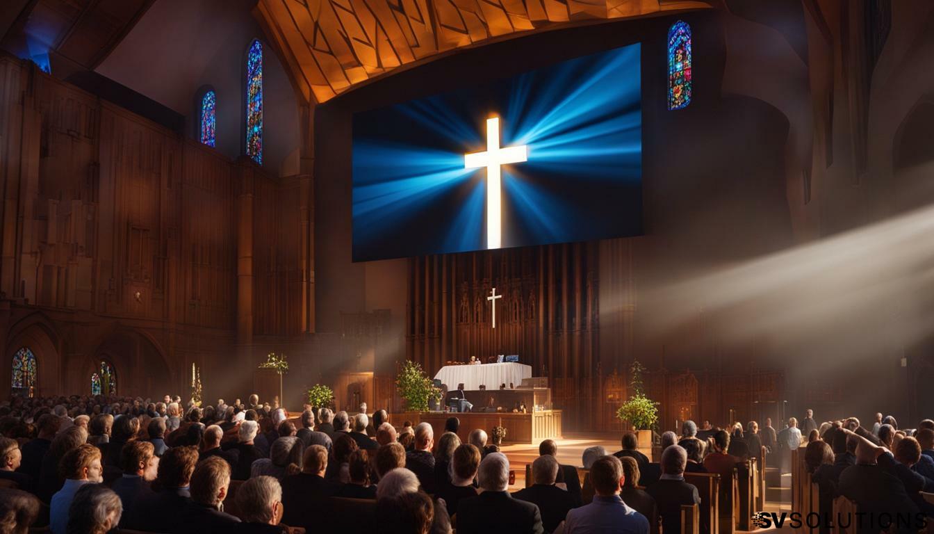 LED Wall for Church in Coeur d’Alene