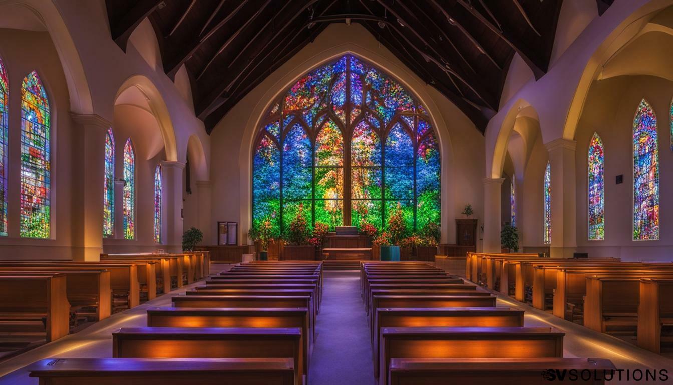 LED Wall for Church in Garden City