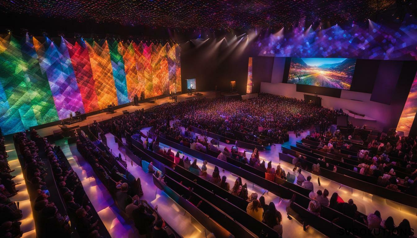 LED Wall for Church in Idaho Falls