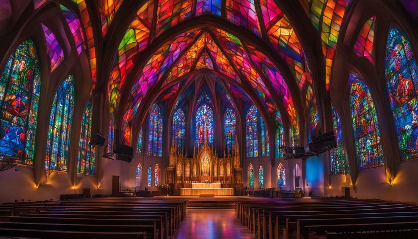 LED Wall for Church in Kent