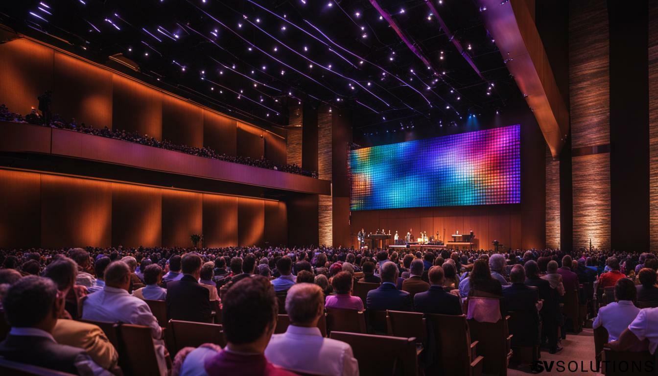 LED Wall for Church in Lakewood