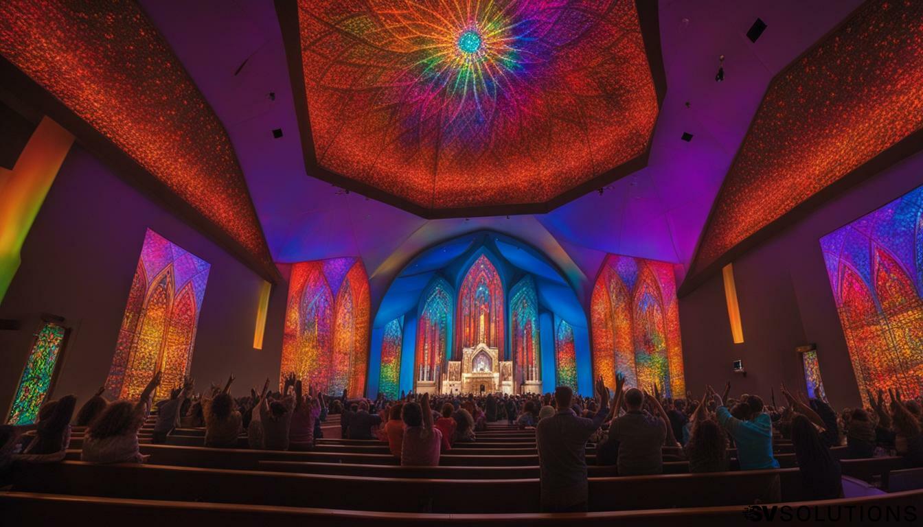 LED Wall for Church in Meridian