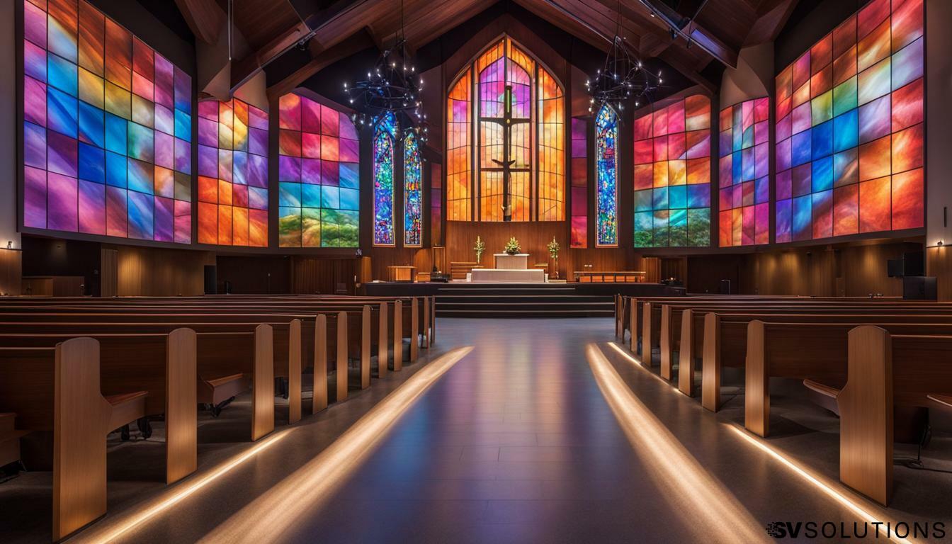 LED Wall for Church in Mountain Home