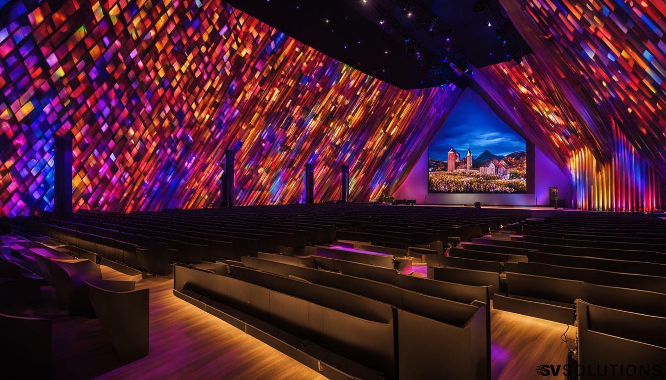 LED Wall for Church in Post Falls