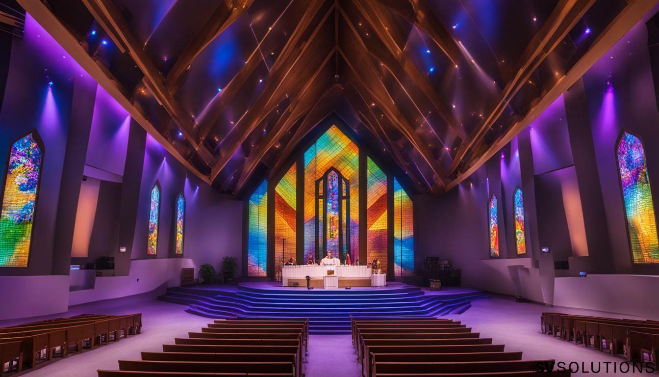 LED Wall for Church in Rexburg