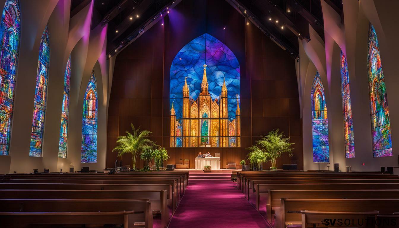 LED Wall for Church in Shoreline