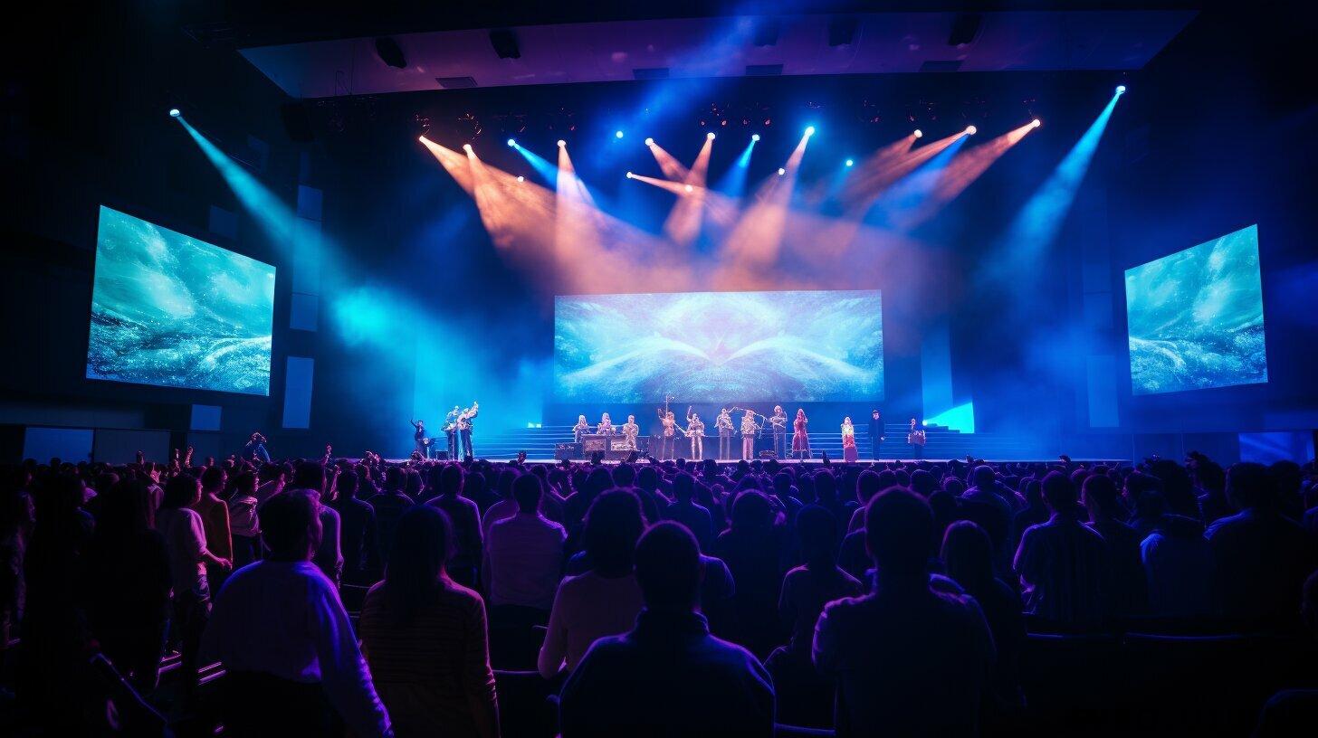 LED Wall for Church in Waukesha