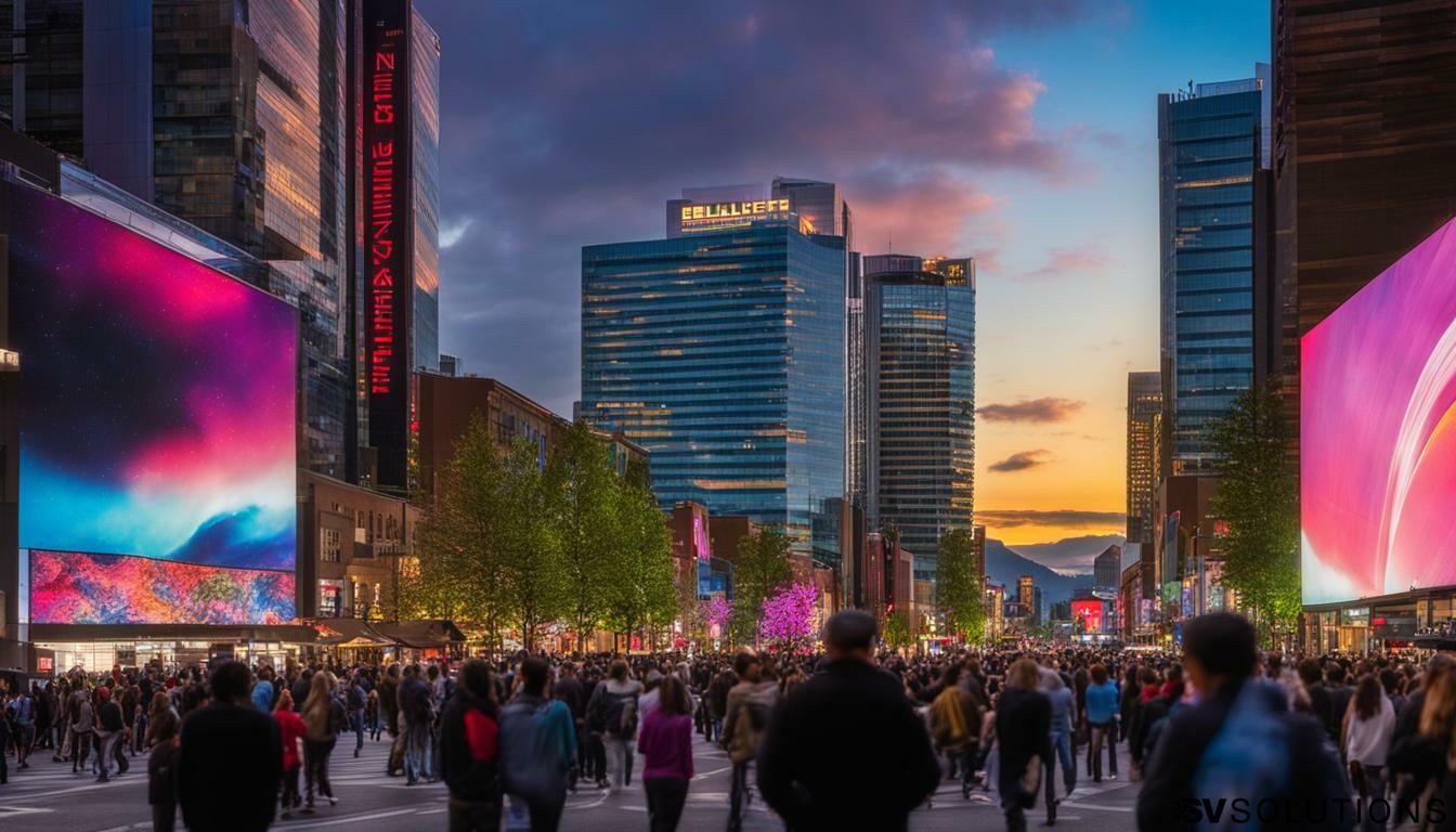 Outdoor LED Screen in Bellevue