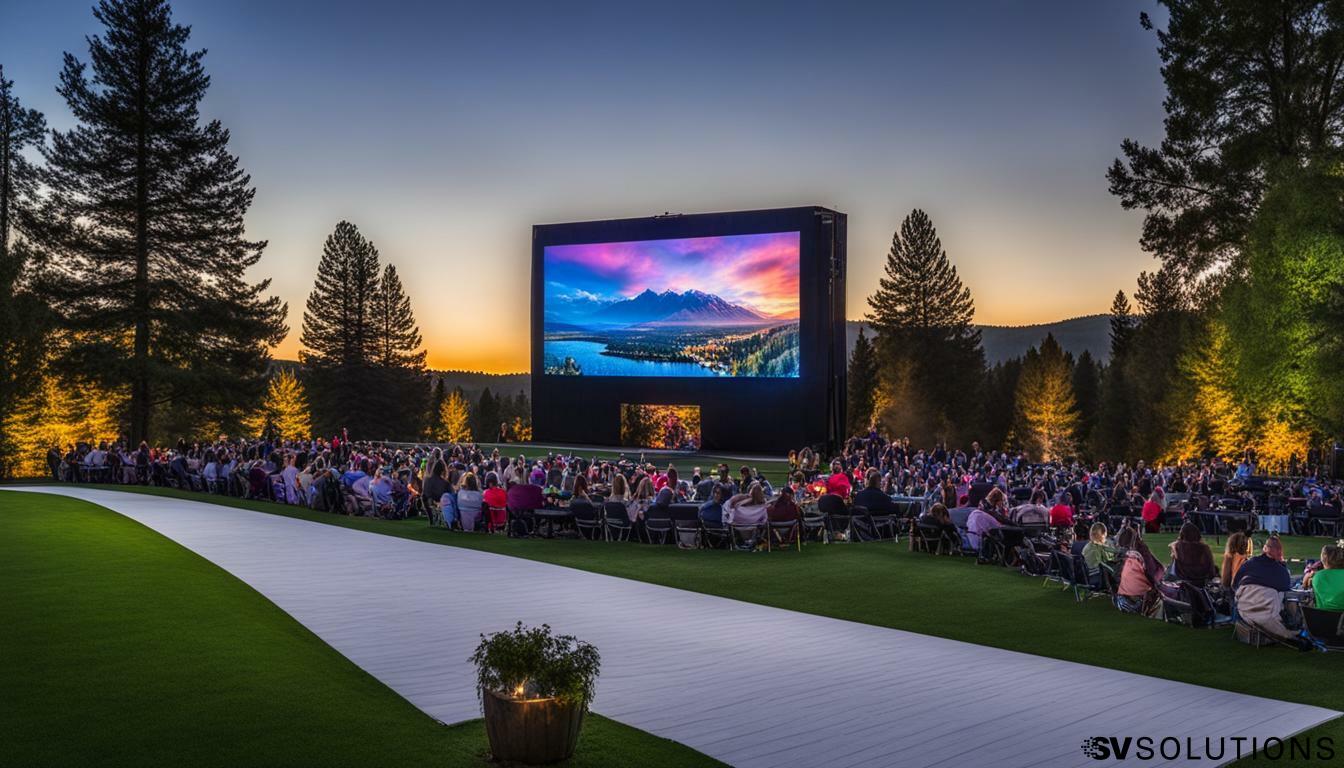 Outdoor LED screen in Blackfoot: Enhancing Your Advertising Strategies