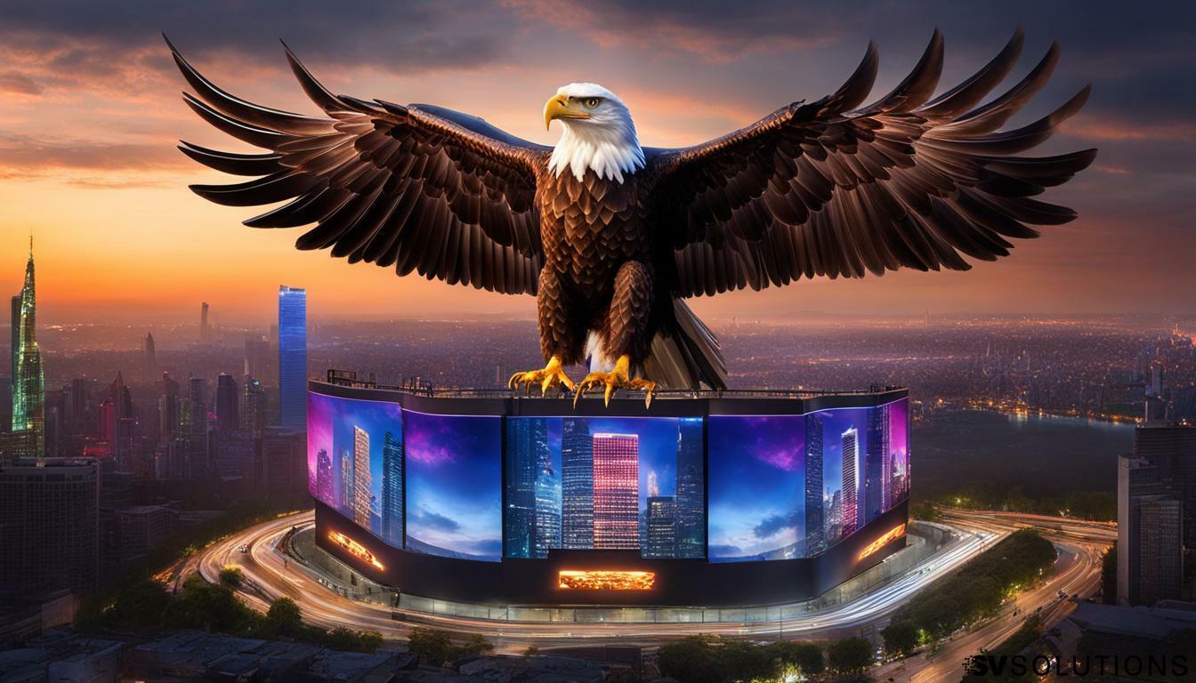 Outdoor LED Screen in Eagle