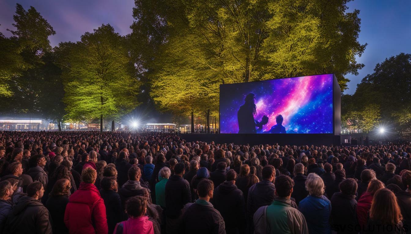 Outdoor LED Screen in Kent