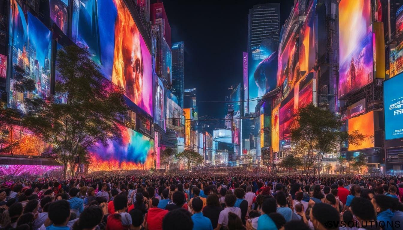 Outdoor LED Screen in Lakewood