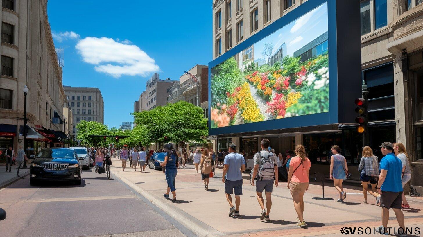 Outdoor LED screen in Madison: Enhancing Your Outdoor Advertising