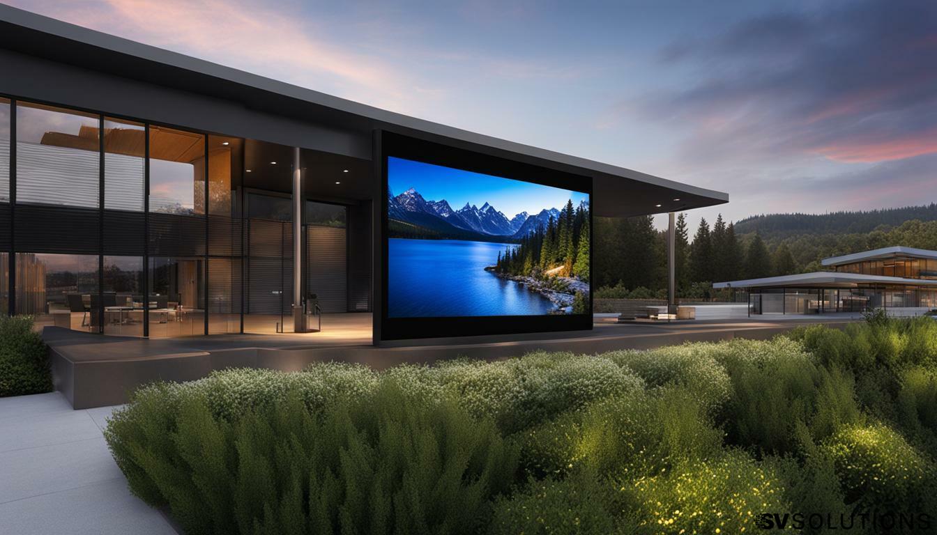 Experience the Clarity of Our Outdoor LED Screen in Marysville