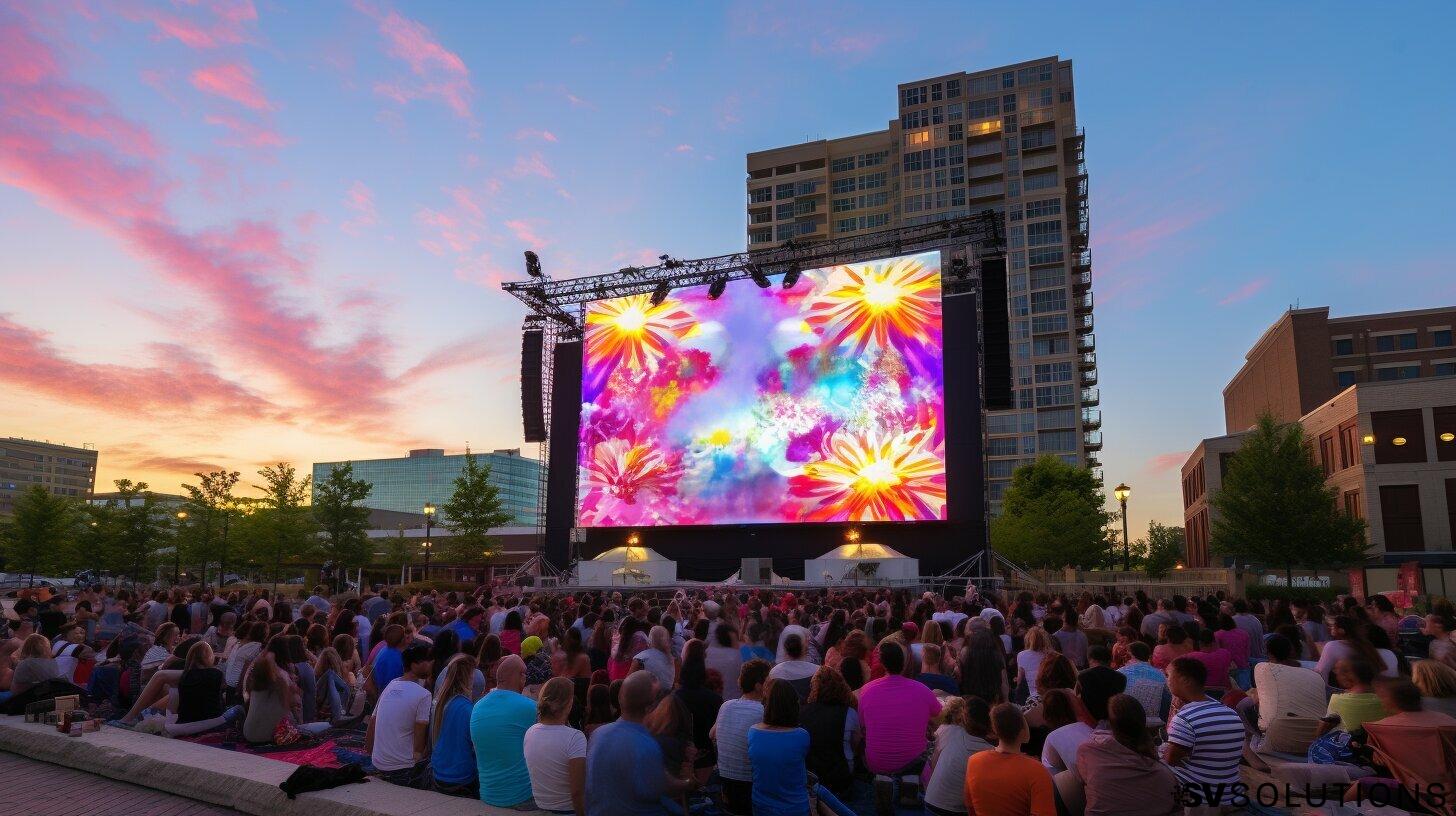 Outdoor LED Screen in Milwaukee – Enhance Your Outdoor Events with Our Services