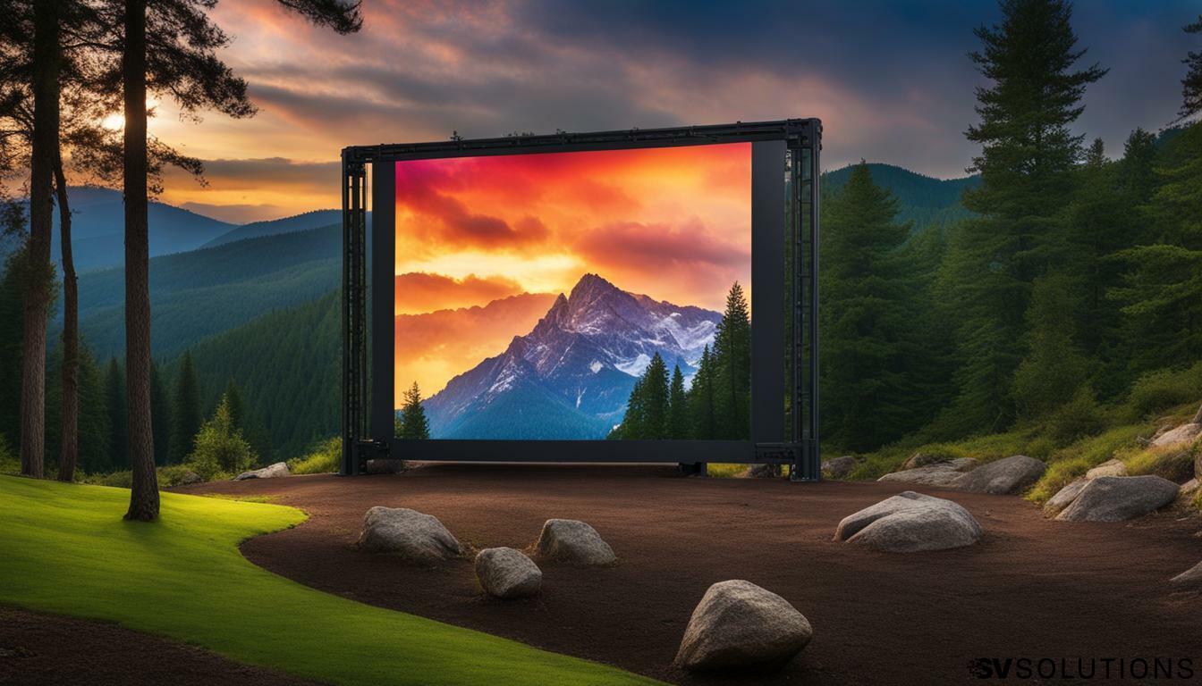 Outdoor LED Screen in Mountain Home