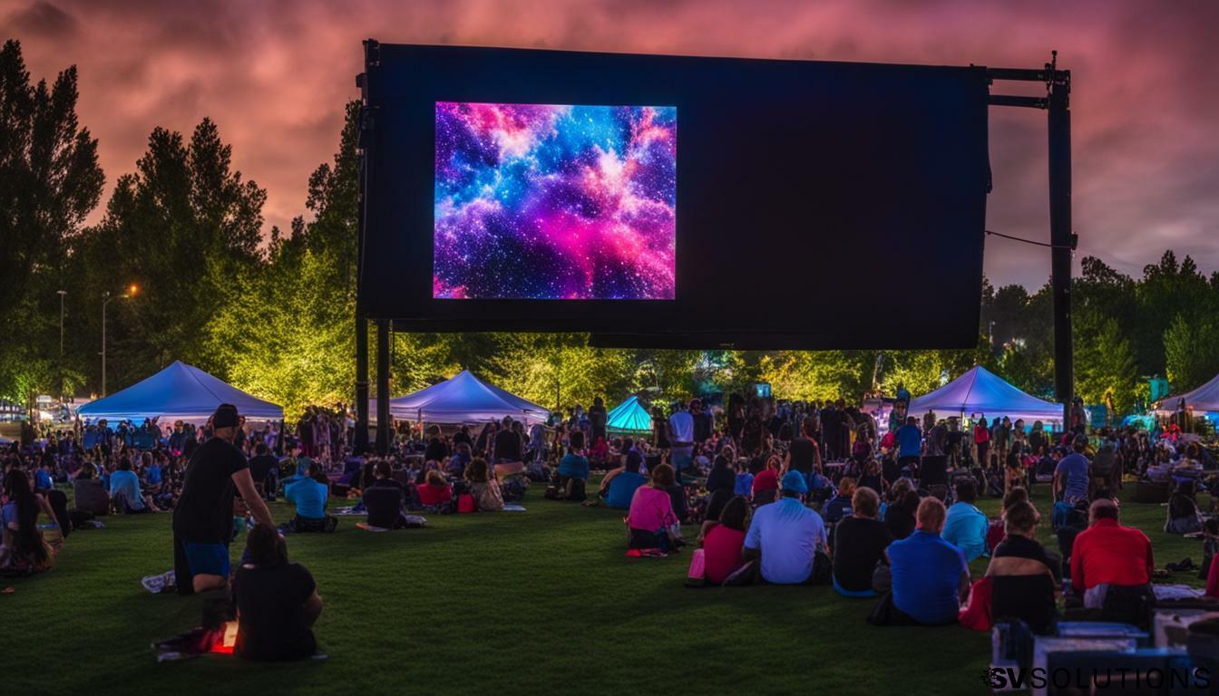 Outdoor LED Screen in Pasco