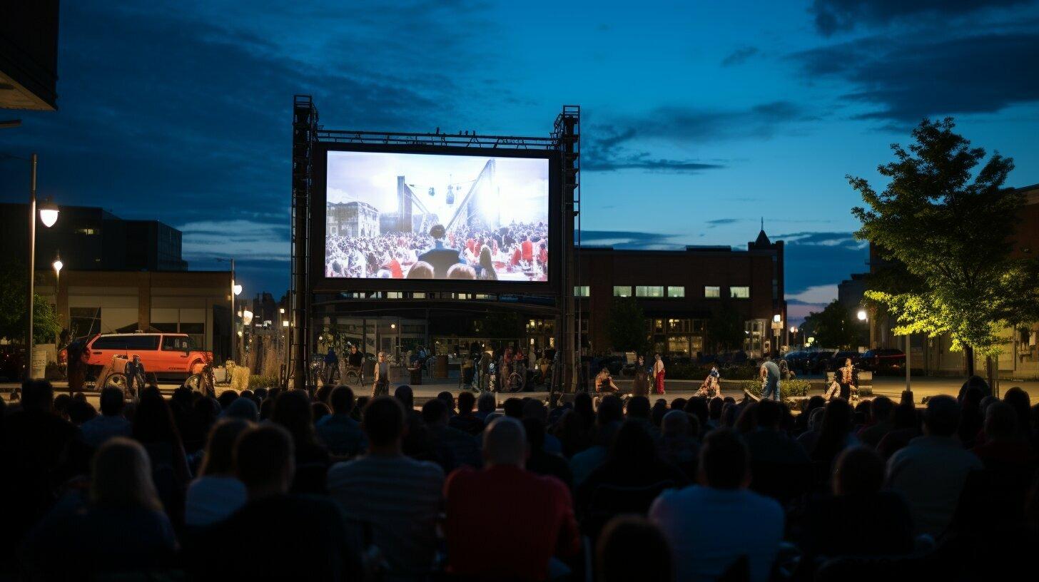 Outdoor LED Screen in Racine: Enhancing Your Events and Advertising