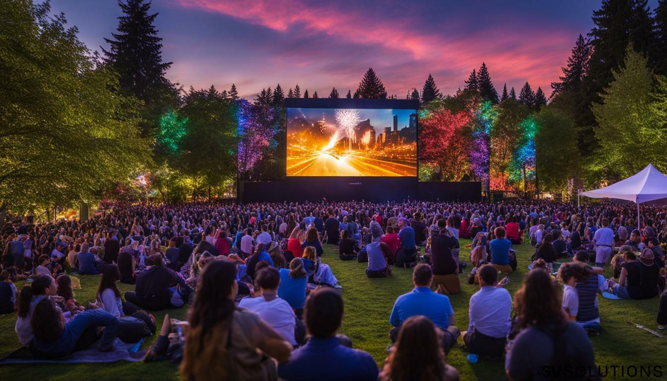 Outdoor LED Screen in Renton