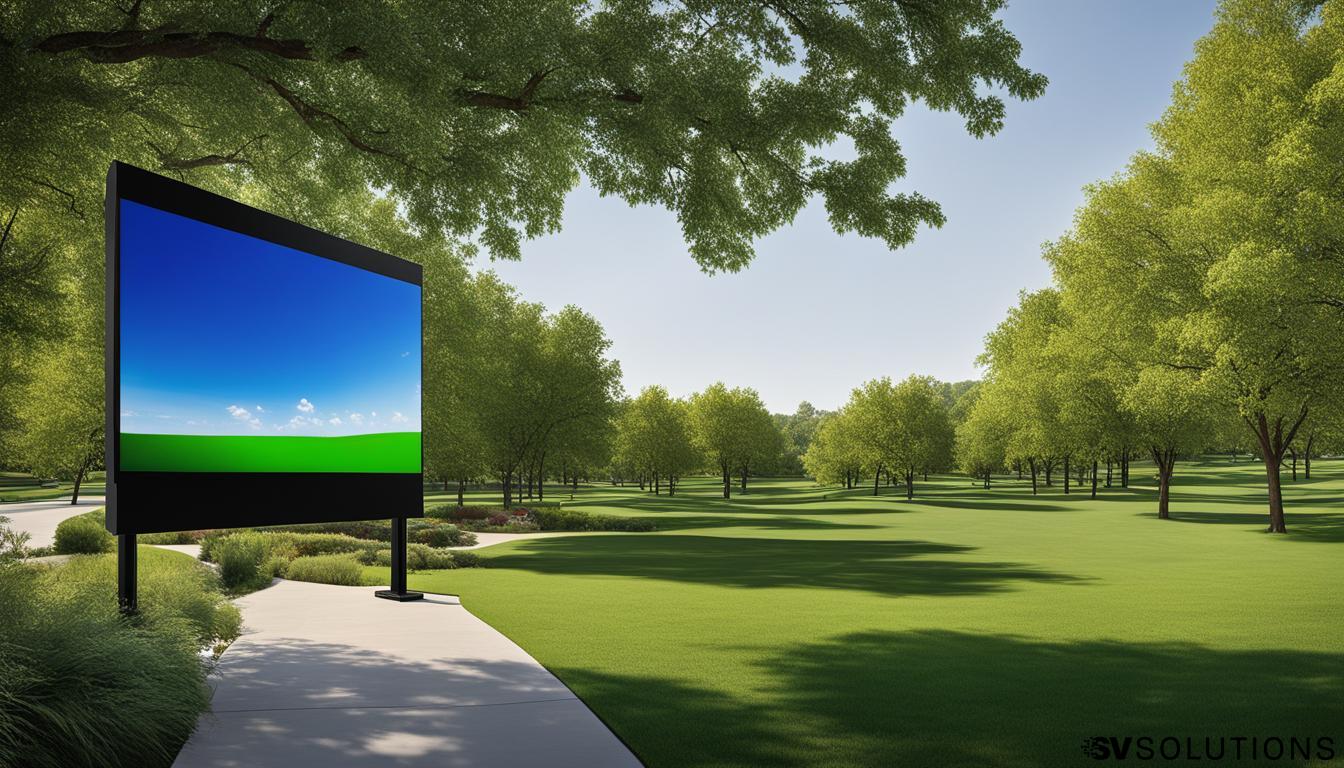 Discover the Captivating Display of Our Big LED Screen in Apple Valley