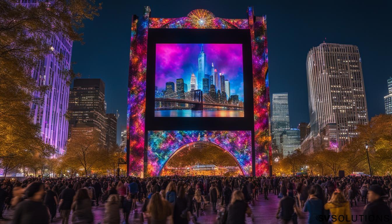 Discover the Stunning Visuals of Our Big LED Screen in Brooklyn Park