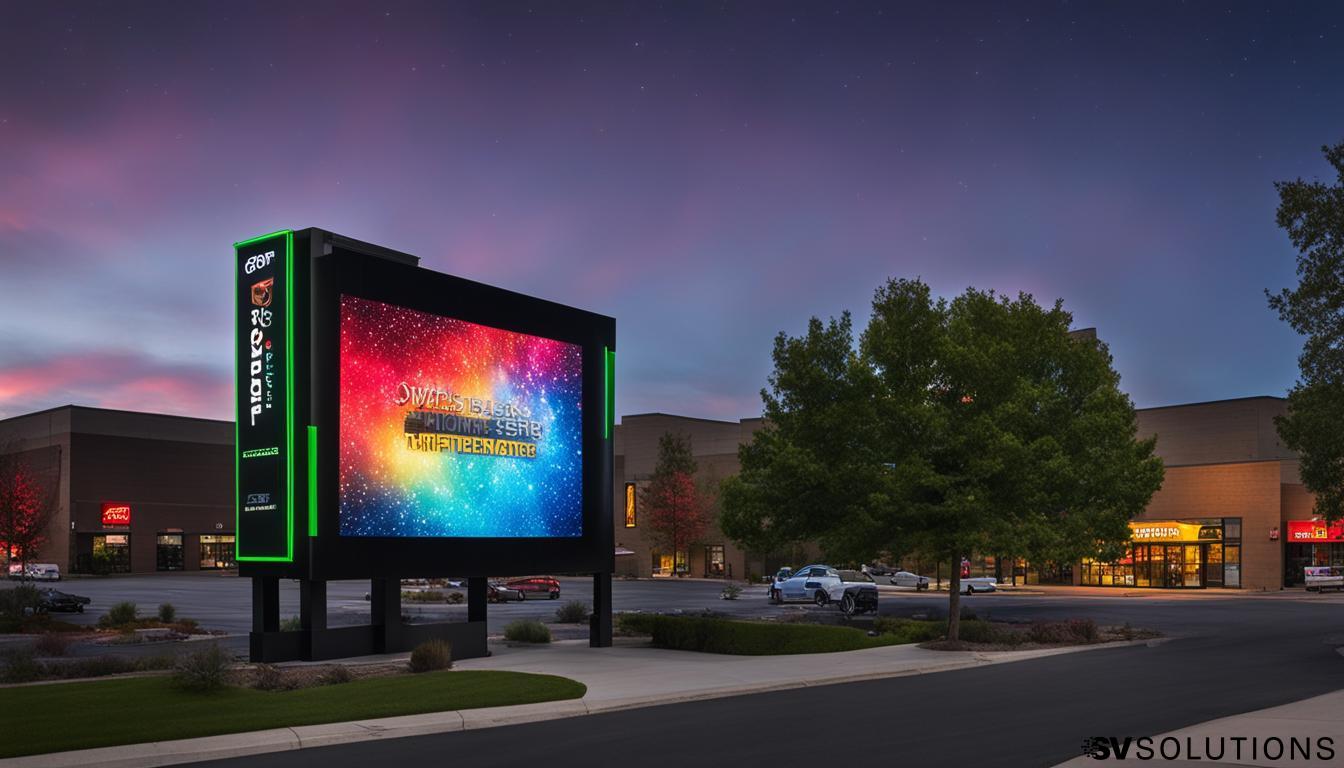 Big LED Screen in Burnsville