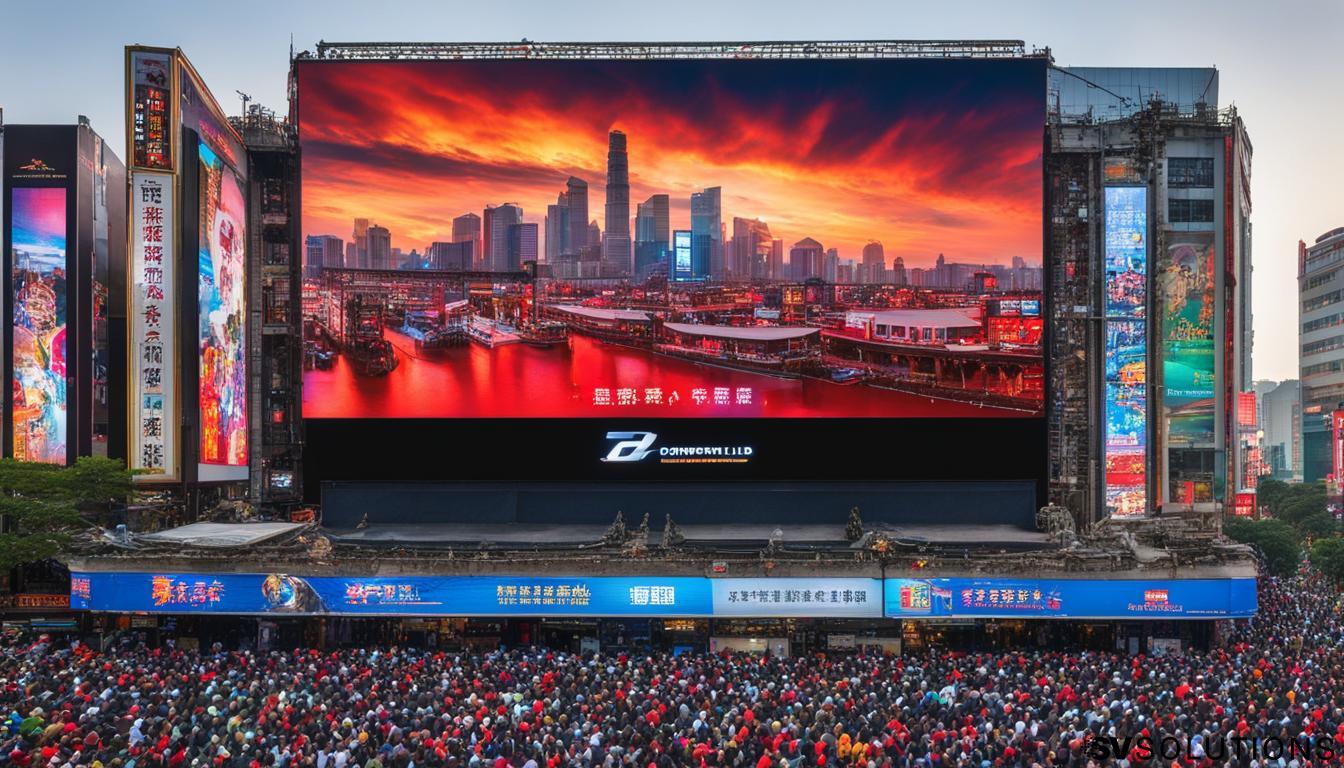 Experience the Thrill of Big LED Screen in Canton with Sound & Video Solutions