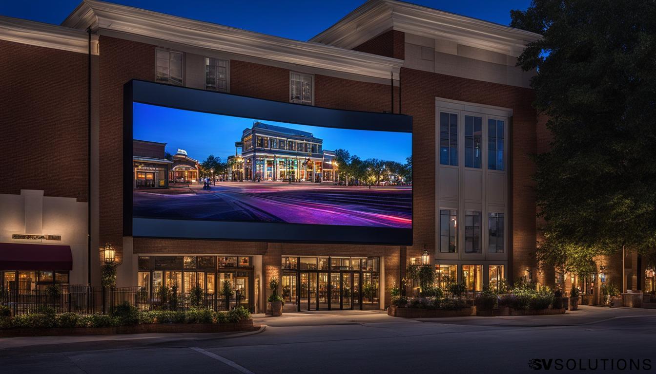 Discover the Vibrancy and Clarity of our Big LED Screen in Collierville