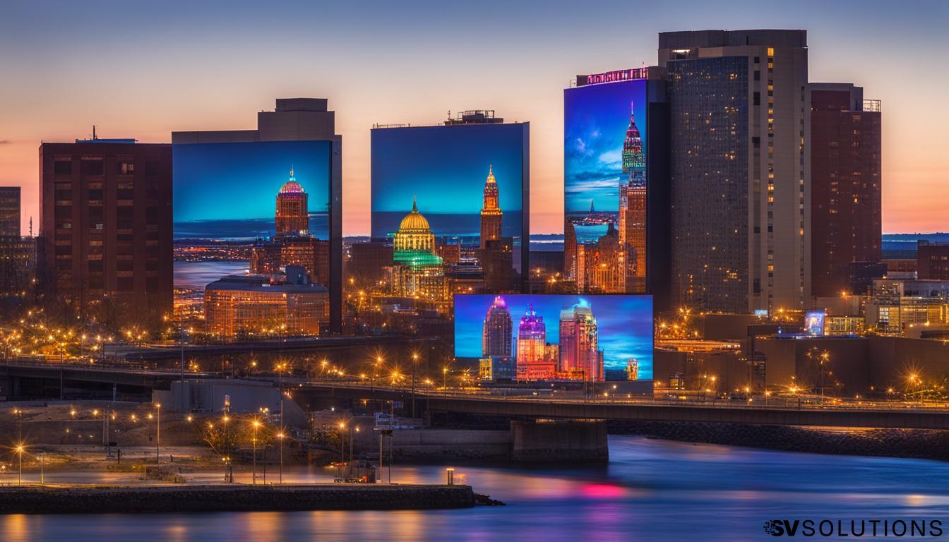 Big LED screen in Duluth