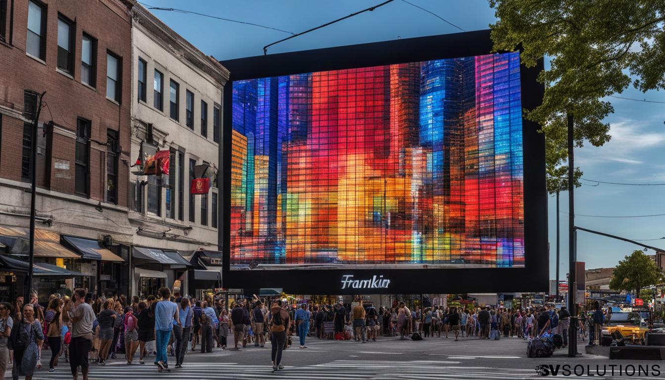 Big LED Screen Solutions in Franklin for Memorable Visual Experiences