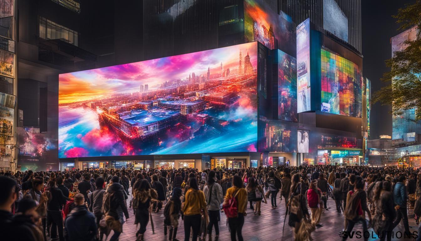 Big LED Screen in Hazleton: A Vibrant Digital Display