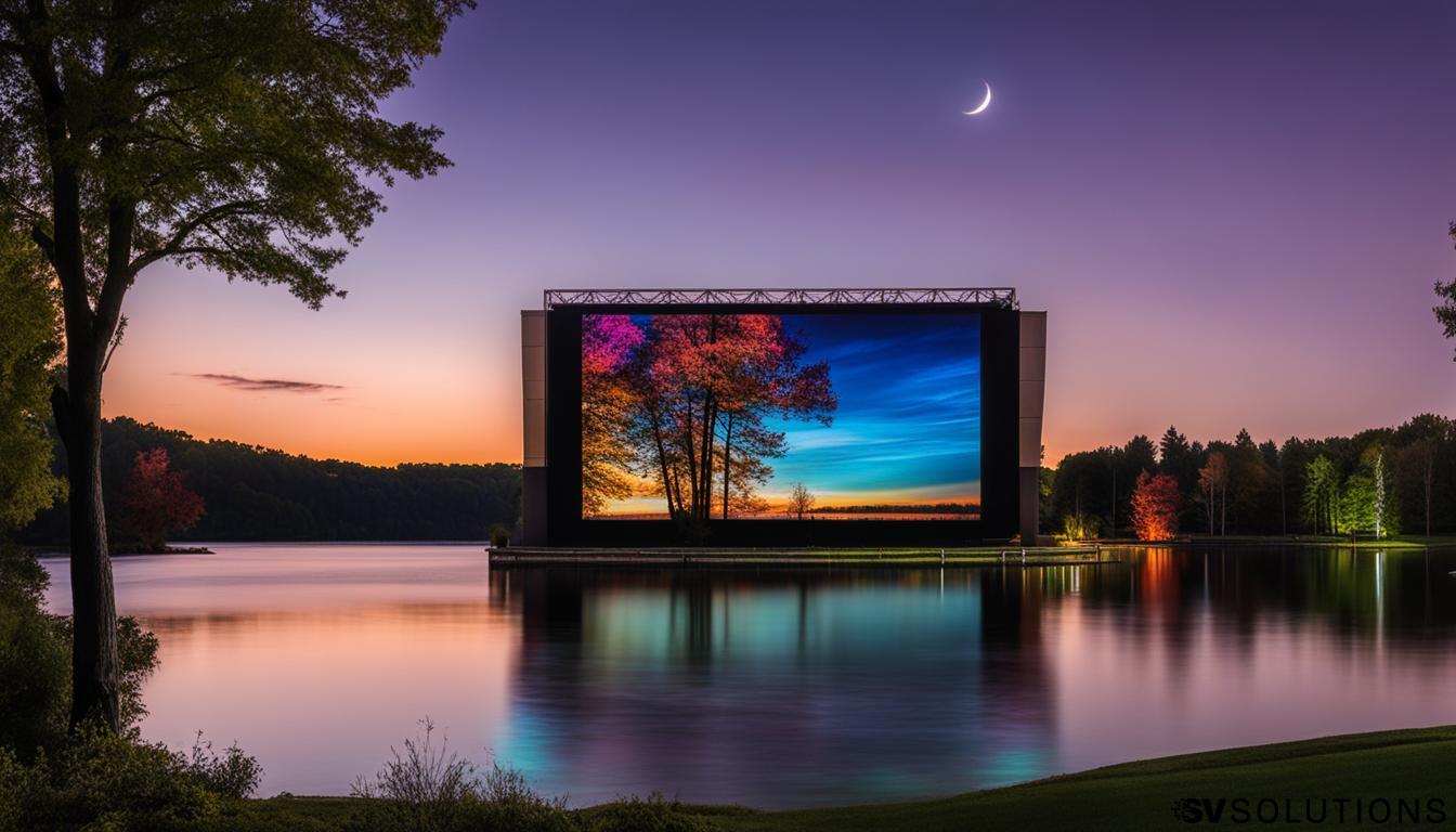 Big LED Screen in Lakeville: Experience Unforgettable Views and Thrilling Events with Sound & Video Solutions