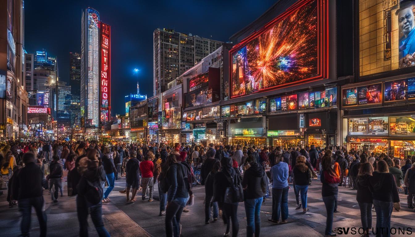 Big LED screen in Lakewood