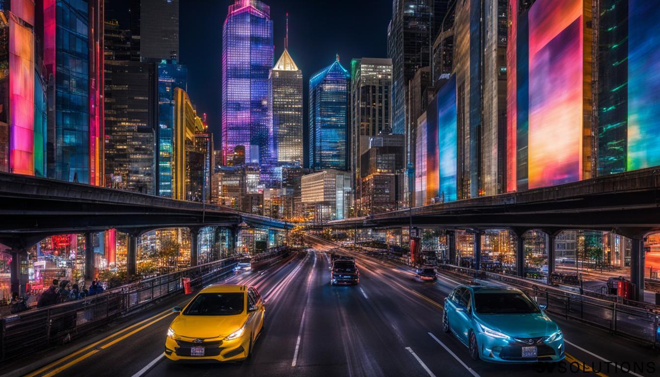 Big LED screen in Pittsburgh