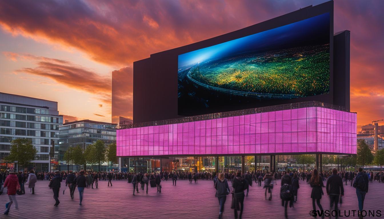 Discover the Excitement of Our Big LED Screen in Reading