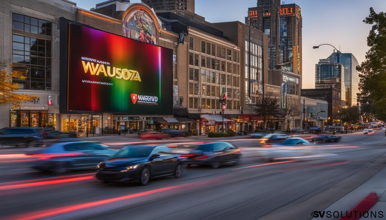 Big LED screen in Wauwatosa